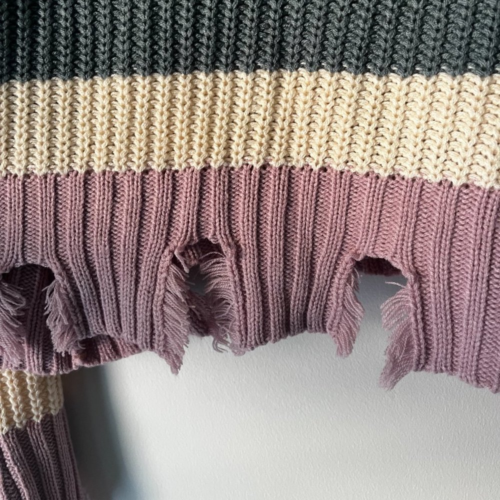 Distressed Sweater - Picture 3 of 3